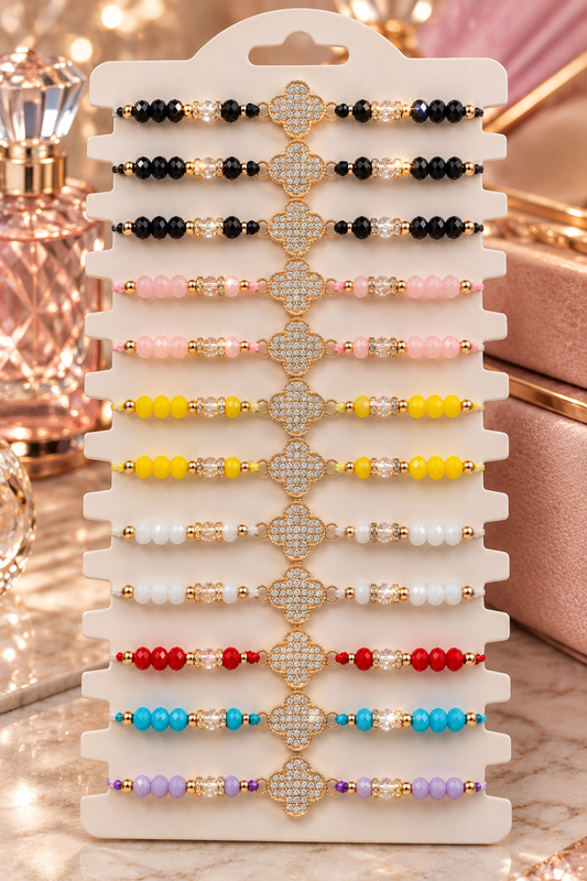 Docena Pulseras de hilo / Bisutería