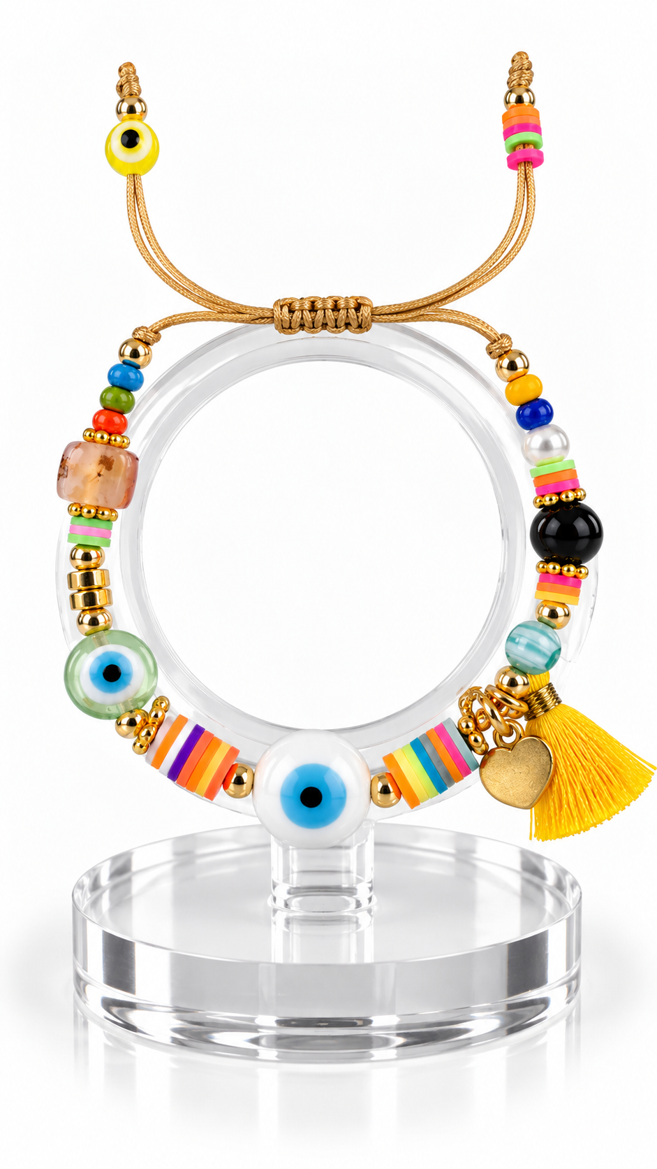 Pulsera ojo / Chapa de Oro 14K
