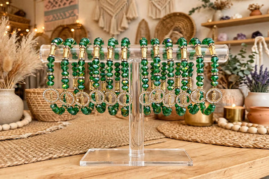 Docena Pulseras de San Judas elástica / Bisutería