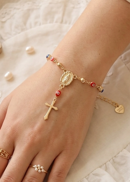 Pulsera Mística Multicolor / Oro Laminado 18K