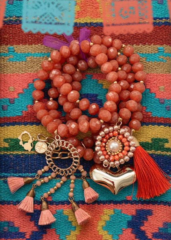 Quinteto Atrapasueños / Chapa de Oro 14K
